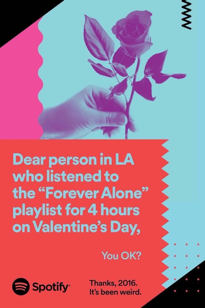 Spotify san valentino