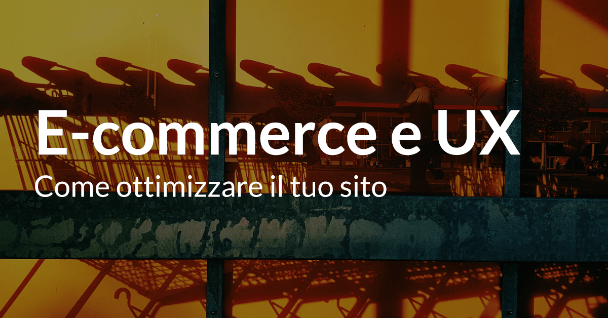 ecommerce UX